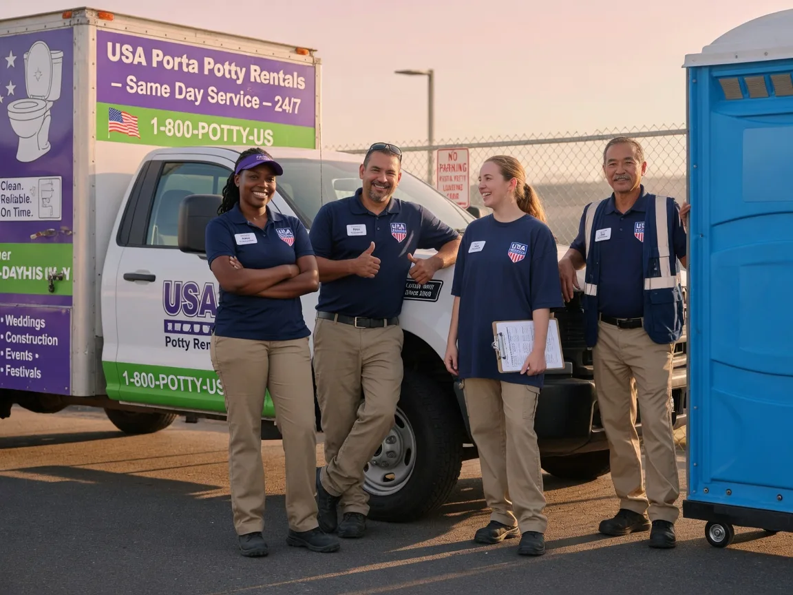 Porta Potty Rental company in Willow Springs, IL